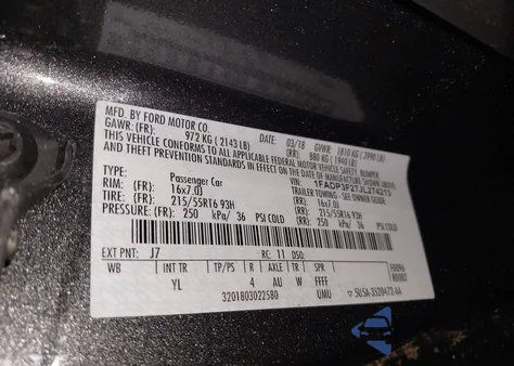 2018 Ford Focus Se from USA, damaged, VIN 1FADP3F27JL274213